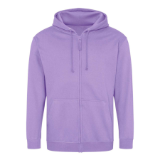 Just Hoods cipzáros kapucnis férfi pulóver AWJH050, Digital Lavender-L férfi pulóver, kardigán