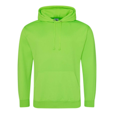 Just Hoods Élénk színű, Just Hoods AWJH004, kapucnis pulóver, Electric Green-L