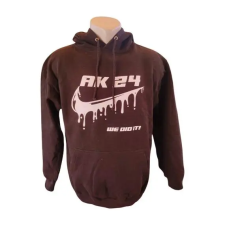  Just Hoods fekete férfi sport pulóver (méret: M) férfi pulóver, kardigán