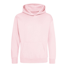 Just Hoods Gyerek kapucnis pulóver AWJH001J, Baby Pink-9/11 gyerek pulóver, kardigán