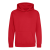 Just Hoods Gyerek kapucnis pulóver AWJH001J, Fire Red-7/8