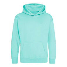Just Hoods Gyerek kapucnis pulóver AWJH001J, Peppermint-5/6