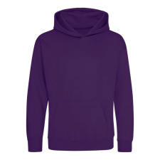 Just Hoods Gyerek kapucnis pulóver AWJH001J, Purple-12/13 gyerek pulóver, kardigán