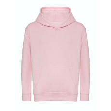 Just Hoods Gyerek kapucnis pulóver Just Hoods AWJH201J Kids Organic Hoodie -S, Baby Pink
