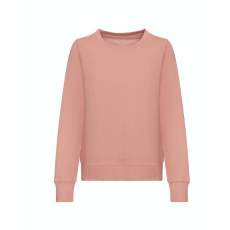 Just Hoods Hagyományos szabású Női kereknyakú pulóver AWJH030F, Dusty Pink-XL
