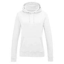 Just Hoods Női kapucnis pulóver bolyhozott belsővel AWJH001F, Arctic White-2XL női pulóver, kardigán