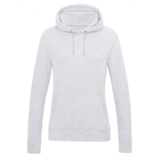 Just Hoods Női kapucnis pulóver bolyhozott belsővel AWJH001F, Ash-2XL női pulóver, kardigán
