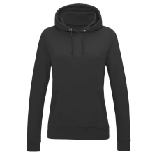 Just Hoods Női kapucnis pulóver bolyhozott belsővel AWJH001F, Storm Grey-XS női pulóver, kardigán