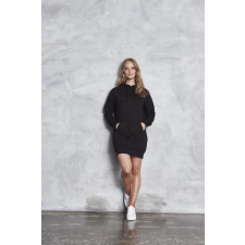Just Hoods Női kapucnis pulóver Just Hoods AWJH015 Hoodie Dress -XL, Heather Grey női pulóver, kardigán