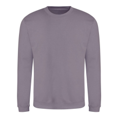 Just Hoods Uniszex hagyományos szabású kereknyakú pulóver AWJH030, Dusty Lilac-L