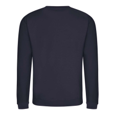 Just Hoods Uniszex hagyományos szabású kereknyakú pulóver AWJH030, New French Navy-XS férfi pulóver, kardigán
