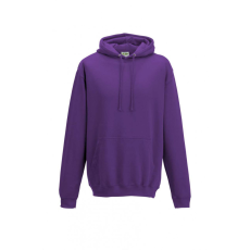 Just Hoods Uniszex kapucnis pulóver Just Hoods AWJH001 College Hoodie -4XL, Purple