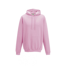 Just Hoods Uniszex kapucnis pulóver Just Hoods AWJH001 College Hoodie -XL, Baby Pink