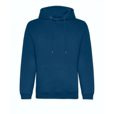 Just Hoods Uniszex kapucnis pulóver Just Hoods AWJH201 Organic Hoodie -L, Ink Blue