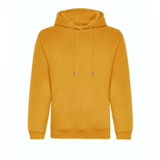 Just Hoods Uniszex kapucnis pulóver Just Hoods AWJH201 Organic Hoodie -M, Mustard női pulóver, kardigán