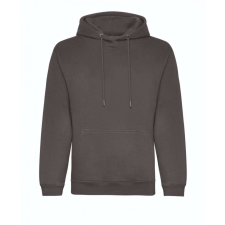 Just Hoods Uniszex kapucnis pulóver Just Hoods AWJH201 Organic Hoodie -XL, Charcoal női pulóver, kardigán
