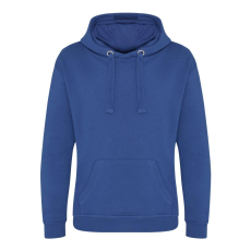Just Hoods Uniszex kenguruzsebes kapucnis vastag pulóver AWJH101, Royal Blue-XL