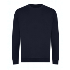 Just Hoods Uniszex kereknyakú organikus pulóver AWJH230, New French Navy-XS