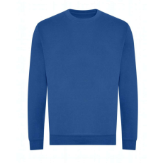 Just Hoods Uniszex kereknyakú organikus pulóver AWJH230, Royal Blue-S