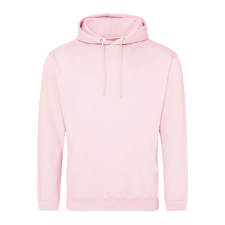 Just Hoods Uniszex laza szabású kapucnis pulóver AWJH001, Baby Pink-XS férfi pulóver, kardigán