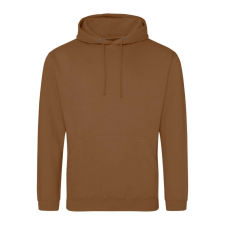 Just Hoods Uniszex laza szabású kapucnis pulóver AWJH001, Caramel Toffee-2XL férfi pulóver, kardigán