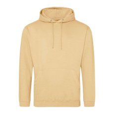 Just Hoods Uniszex laza szabású kapucnis pulóver AWJH001, Desert Sand-L