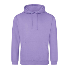 Just Hoods Uniszex laza szabású kapucnis pulóver AWJH001, Digital Lavender-2XL