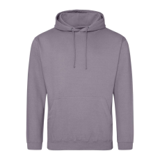 Just Hoods Uniszex laza szabású kapucnis pulóver AWJH001, Dusty Lilac-S