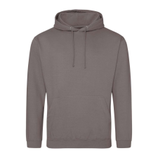 Just Hoods Uniszex laza szabású kapucnis pulóver AWJH001, Mocha Brown-XS férfi pulóver, kardigán