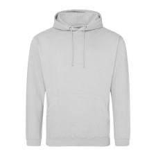 Just Hoods Uniszex laza szabású kapucnis pulóver AWJH001, Moondust Grey-L férfi pulóver, kardigán
