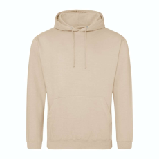 Just Hoods Uniszex laza szabású kapucnis pulóver AWJH001, Nude-L