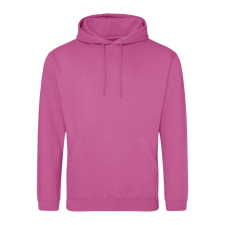 Just Hoods Uniszex laza szabású kapucnis pulóver AWJH001, Pinky Purple-S férfi pulóver, kardigán