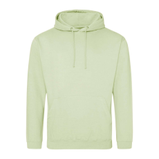 Just Hoods Uniszex laza szabású kapucnis pulóver AWJH001, Pistachio Green-L