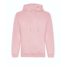 Just Hoods Uniszex organikus kapucnis pulóver AWJH201, Baby Pink-XL