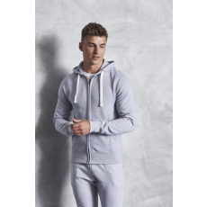 Just Hoods Uniszex pulóver Just Hoods AWJH052 Chunky Zoodie -2XL, Charcoal