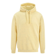 Just Hoods Uniszex Surf kapucnis pulóver AWJH017, Surf Yellow-XL férfi pulóver, kardigán