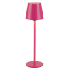  Just Light akkumulátoros asztali LED-lámpa Boteria pink 11 cm átmérő 37 cm