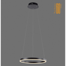 Just Light. Ritus LED-es függőlámpa 39 cm átmérő Antracit világítás