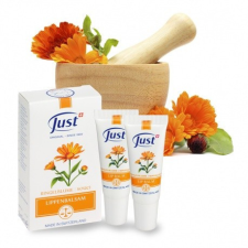 Just Nahrin Just Ajakbalzsam körömvirággal és citromfű kivonattal 2x10 ml ajakápoló