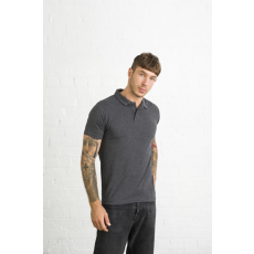 Just Polos Férfi galléros póló Just Polos JP001 Tri-Blend polo -2XL, Heather Red