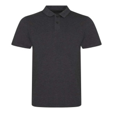 Just Polos JP001 tri-blend galléros férfi póló Just Polos, Heather Charcoal-M