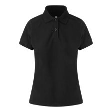 Just Polos JP002F sztreccs galléros Női póló Just Polos, Black-S női póló