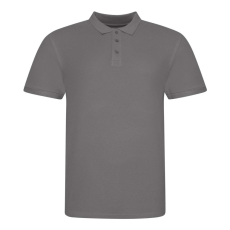 Just Polos JP100 mikropiké unisex galléros póló Just Polos, Charcoal-2XL