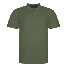 Just Polos JP100 mikropiké unisex galléros póló Just Polos, Earthy Green-2XL