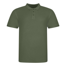 Just Polos JP100 mikropiké unisex galléros póló Just Polos, Earthy Green-L