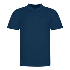 Just Polos JP100 mikropiké unisex galléros póló Just Polos, Ink Blue-2XL