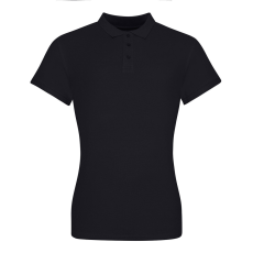 Just Polos JP100F rövid ujjú Női galléros póló Just Polos, Deep Black-S