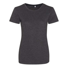 Just Ts JT001F tri-blend Női rövid ujjú póló Just Ts, Heather Charcoal-XS