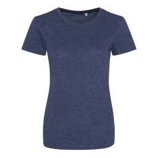 Just Ts JT001F tri-blend Női rövid ujjú póló Just Ts, Heather Navy-L
