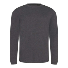Just Ts JT002 tri-blend hosszú ujjú férfi póló Just Ts, Heather Charcoal-L